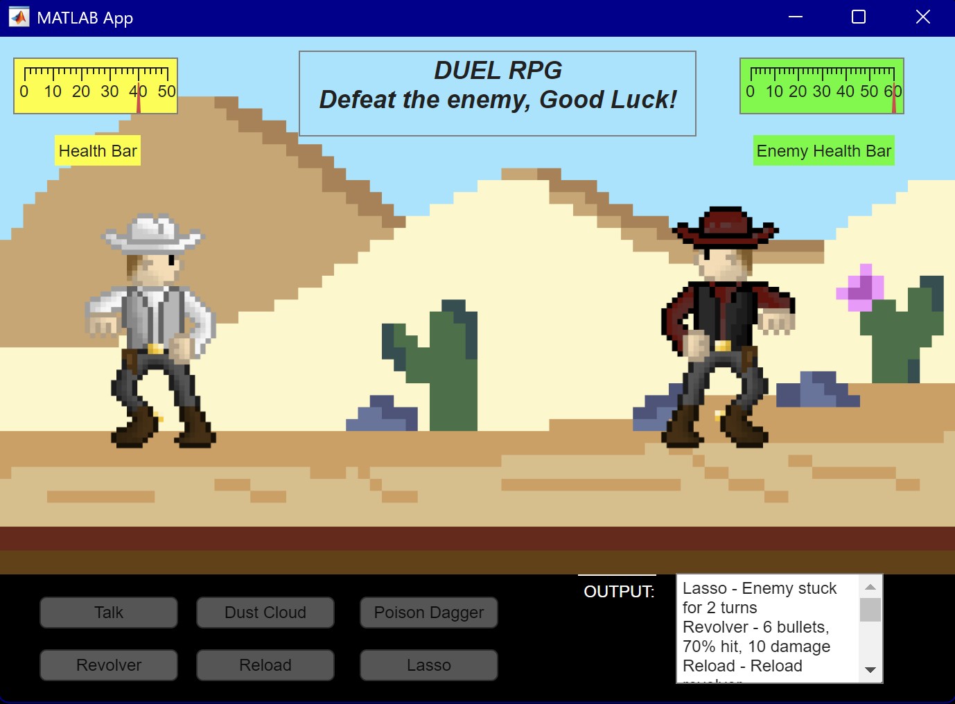 MATLAB Adventure Game